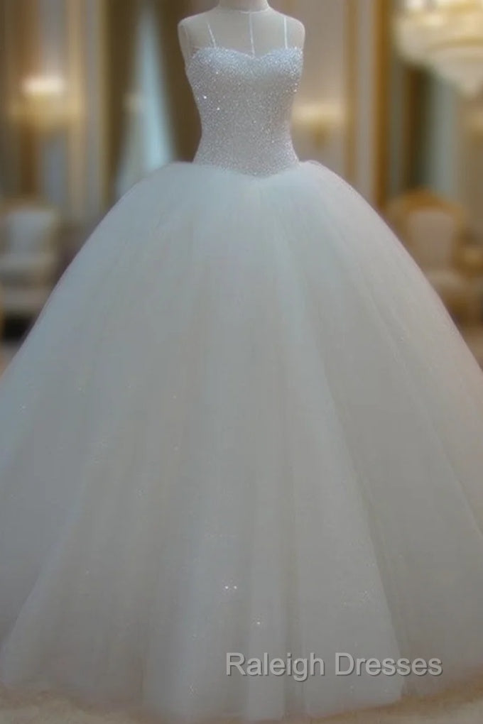 Bling Sweetheart Wedding Dress Ball Gown Main image