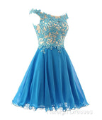Blue Homecoming Prom Dresses