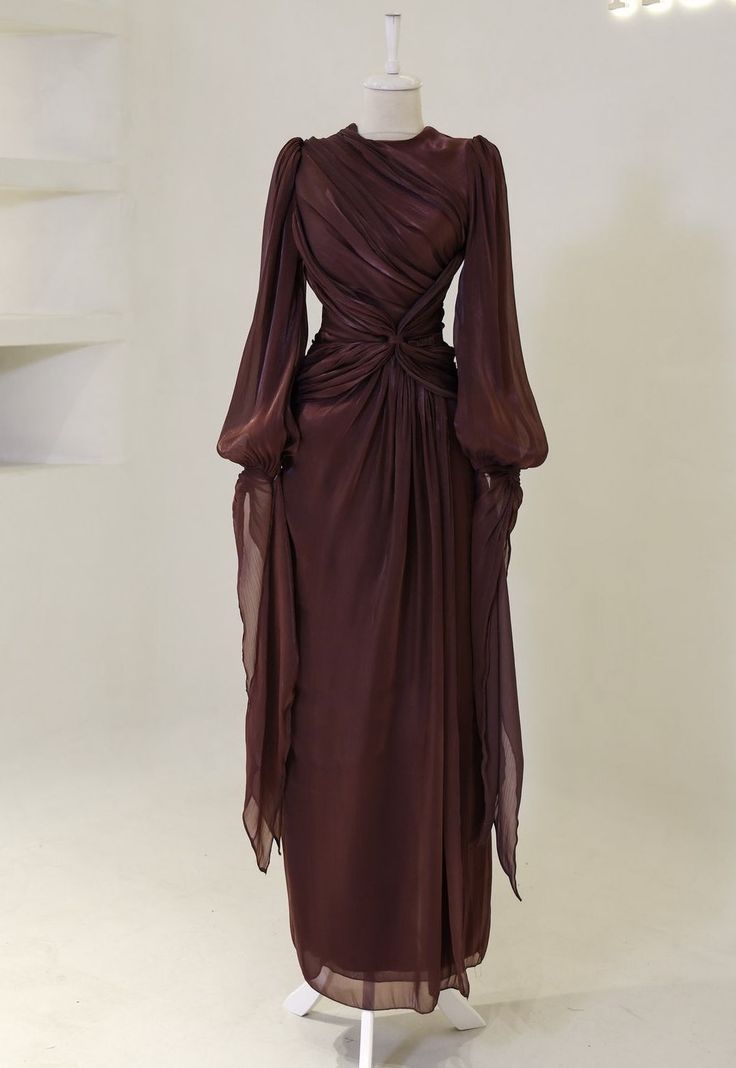Burgundy Prom Dress A-Line Long Prom Gown