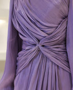 Burgundy Prom Dress A-Line Long Prom Gown