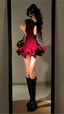 Burgundy Prom Dress Sleeveless Mini Prom Dresses Short Graduation Dresses Cocktail Outfits
