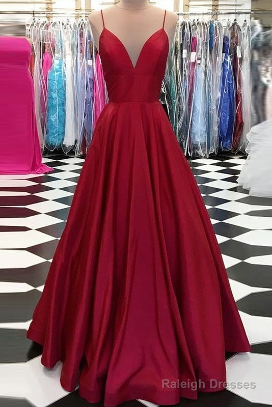 Burgundy Trumpet/Mermaid Floor-Length Satin Sleeveless Prom Dress