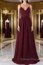 Burgundy tulle lace Prom Dresses Long burgundy lace Prom Dresses