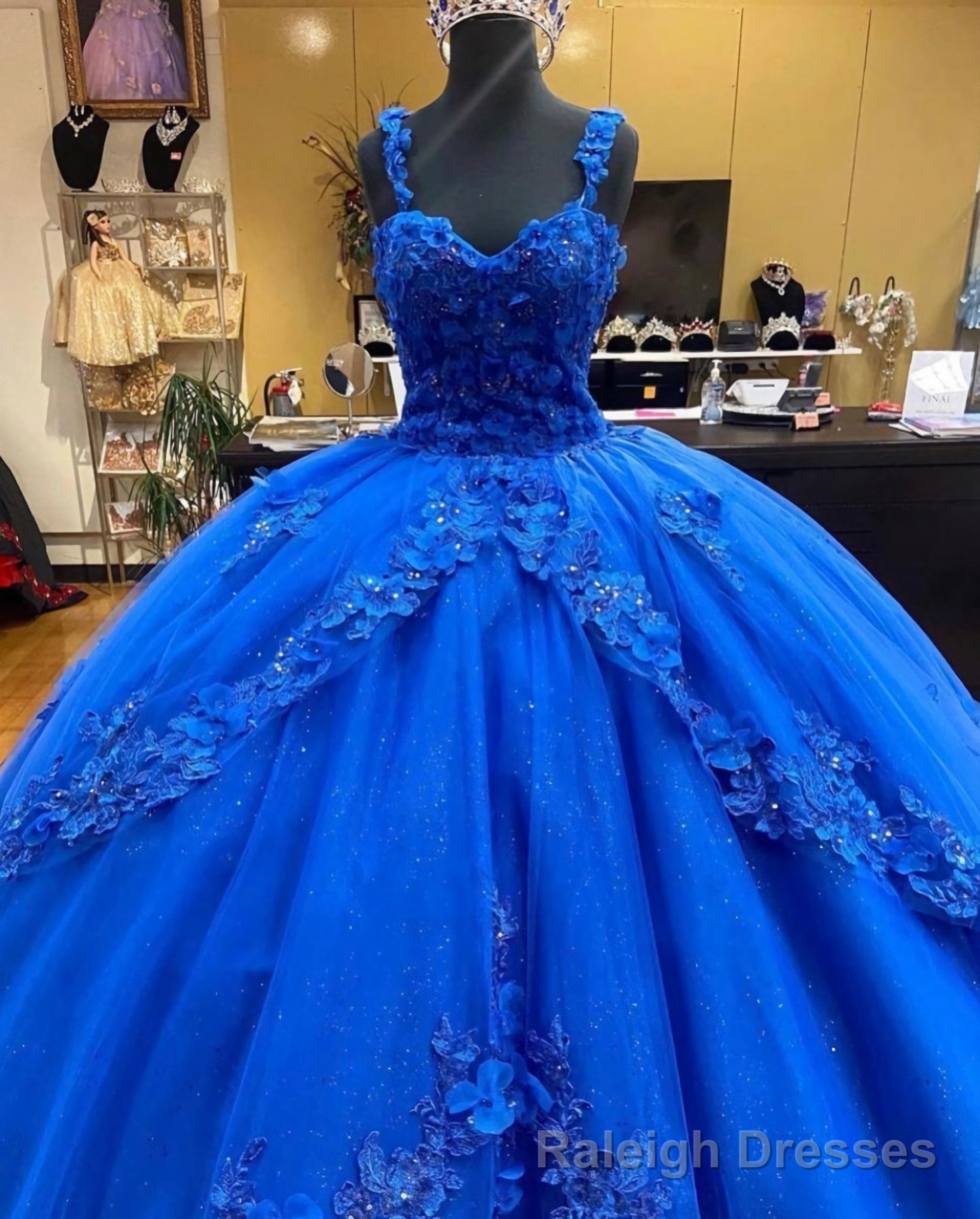 Amazing Princess Jewels Dress, Long Prom Dress Secondary image
