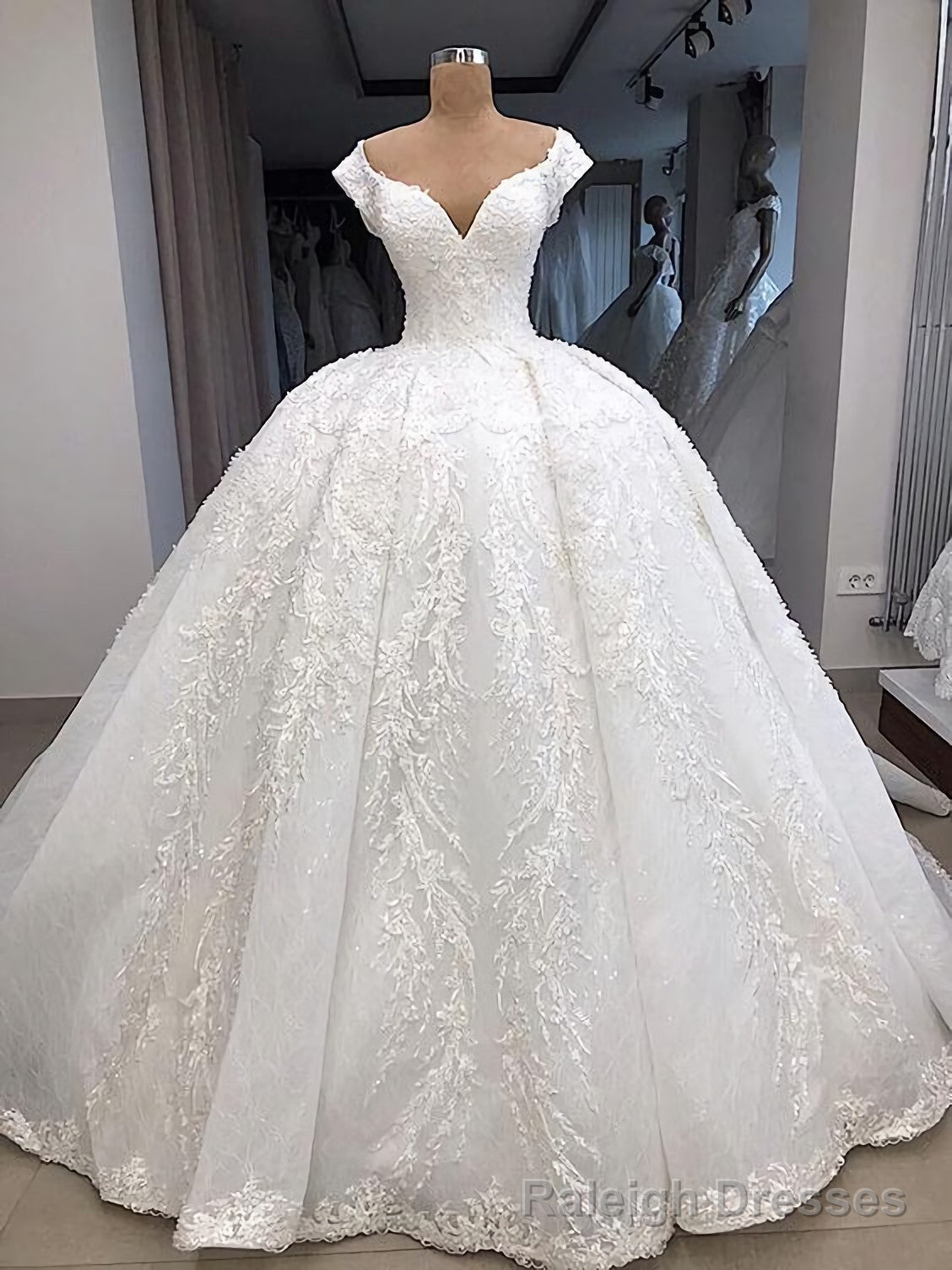 Sexy Prom Dress, Ball Gown Evening Dress, Wedding Dress