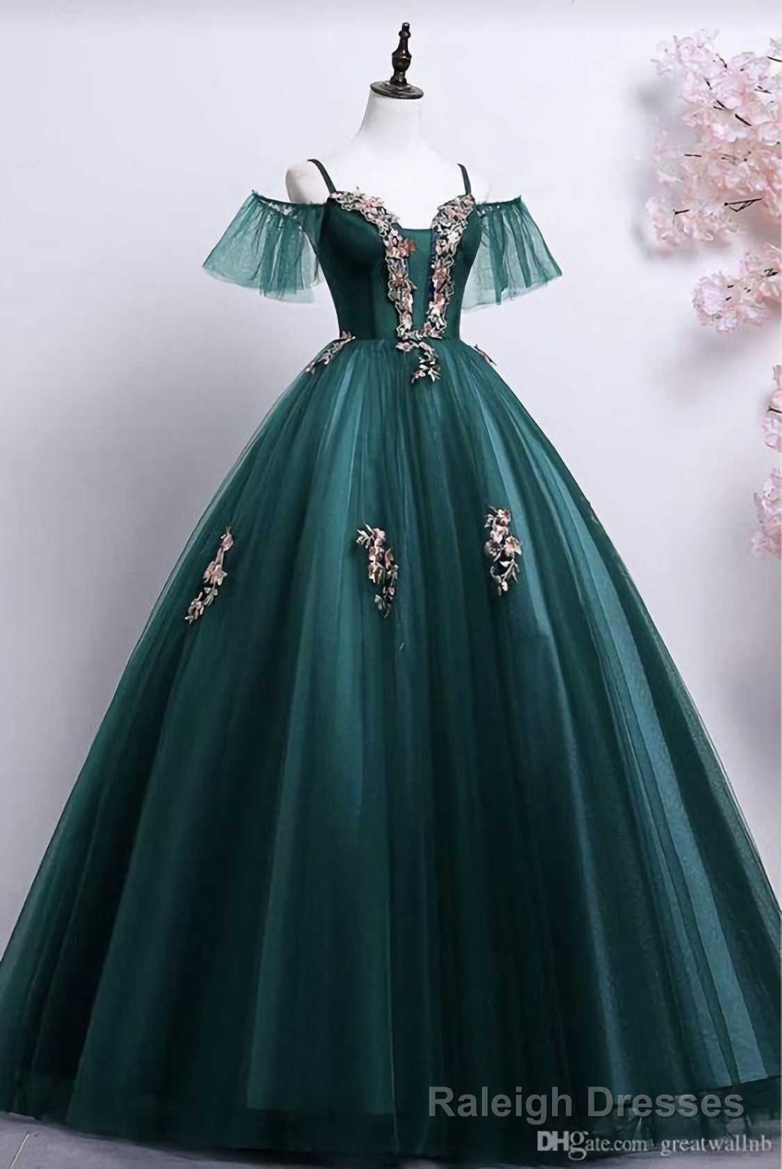 Prom Dress, Formal Dress, Evening Gown Green Prom Dress Main image