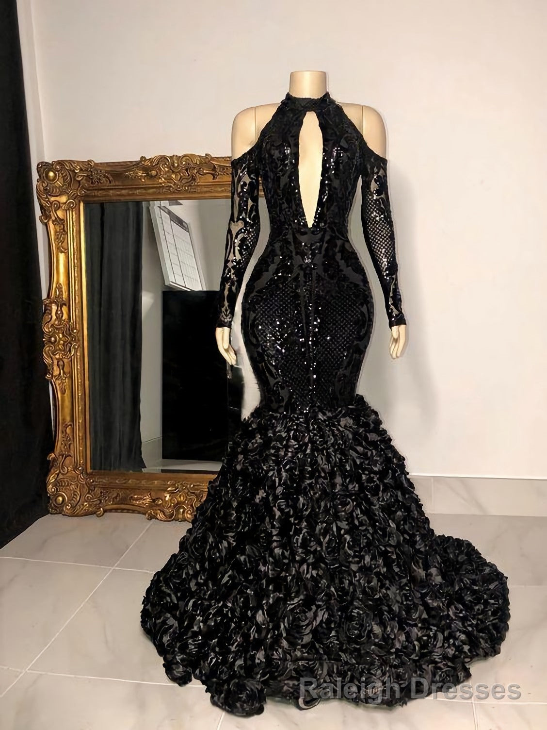 Black Long Prom Dresses, Formal Evening Dresses Main image