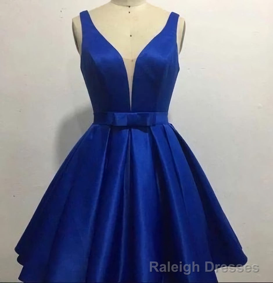 Elegant Homecoming Dress, Royal Blue Homecoming Dresses Main image