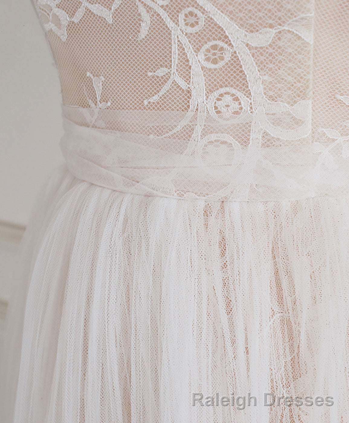 Champagne Sweetheart Tulle Lace Long Prom Dress Lace Prom Dress