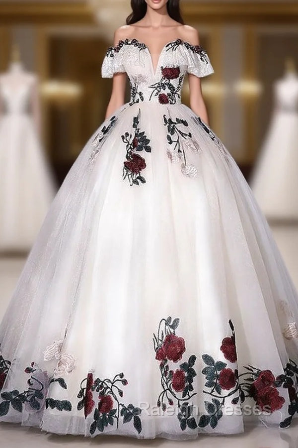 Champagne Tulle Lace Embroidery Appliques Quinceanera Dress