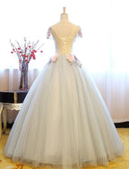 Charming Ball Sweet 16 Dress With Flower, Party Gowns