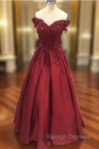 Charming Dark Red Long Sweetheart A Line Prom Dresses Wine Red Prom Gown