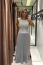 Charming Prom Dress Sleeveless Lace Chiffon Mother of the Bride Dresses