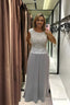 Charming Prom Dress Sleeveless Lace Chiffon Mother of the Bride Dresses
