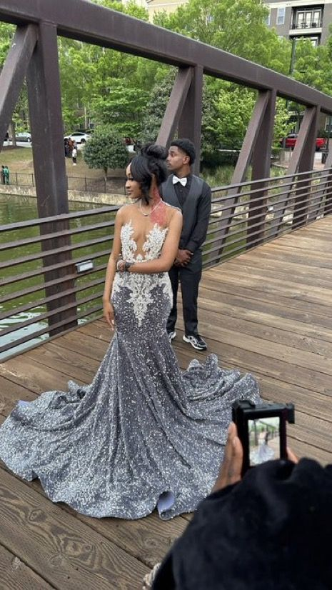 Charming Sequins Mermaid Prom Dresses Long Prom Dresses