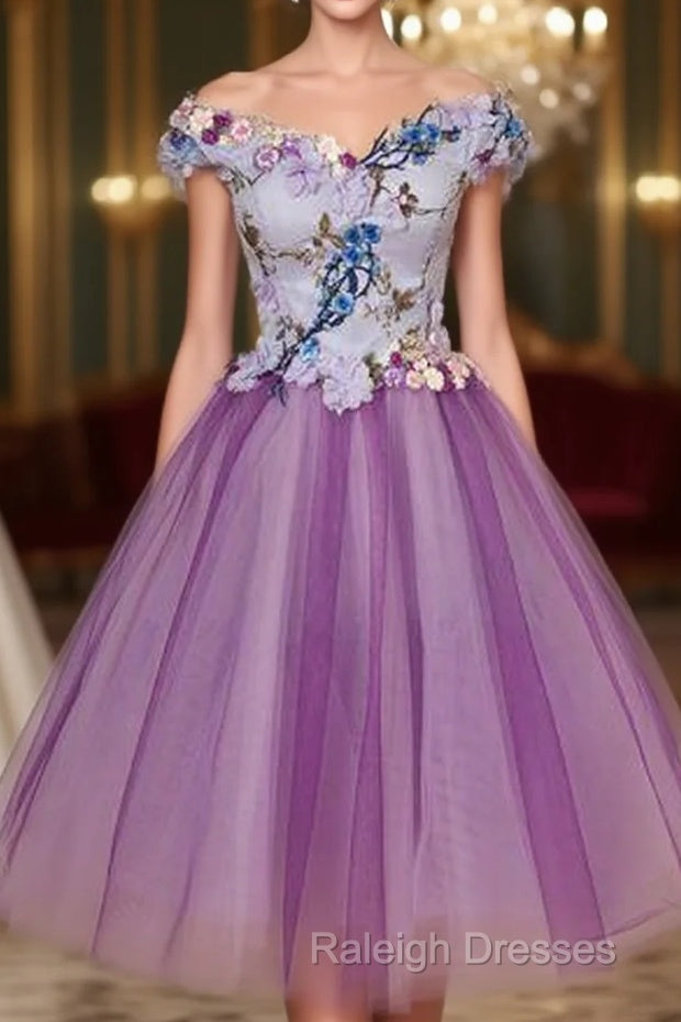 Charming Sleeveless Tulle Short Homecoming Dresses Main image
