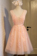 Charming Tulle Cute Homecoming Dresses Short Prom Dresses