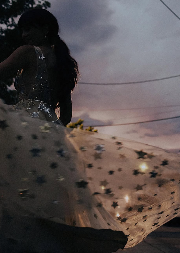 Charming V-Neck Floral Long Prom Dress, Evening Dress