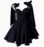 Chic A-Line Satin Straps Short White Homecoming Dresses 20Th Birthday Outfits