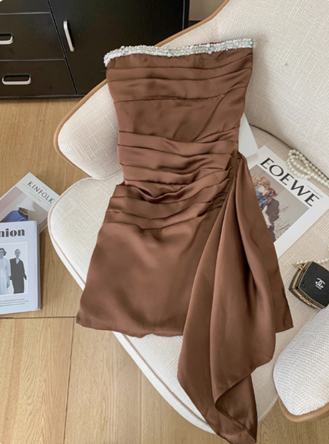 Chic Ball Gowns Brown Homecoming Dresses 16Th Birthday Outfits Main image