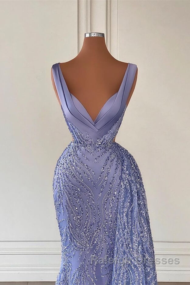 Chic Sleeveless Mermaid Prom Dress