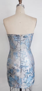 Chic Strapless Short Homecoming Dress