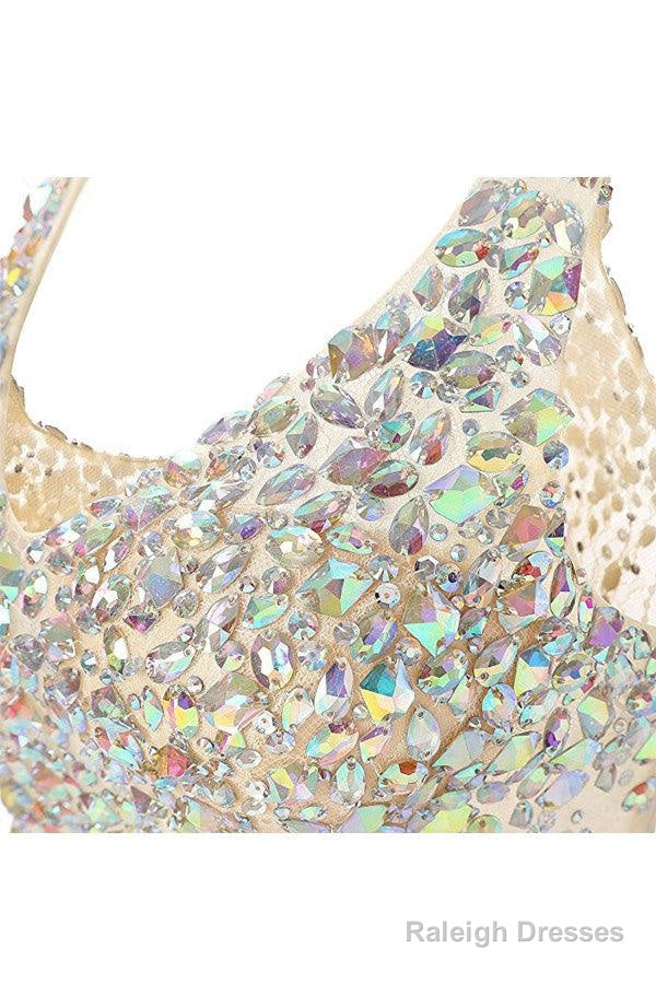 Chiffon Open Back Homecoming Dresses Short Prom Dresses