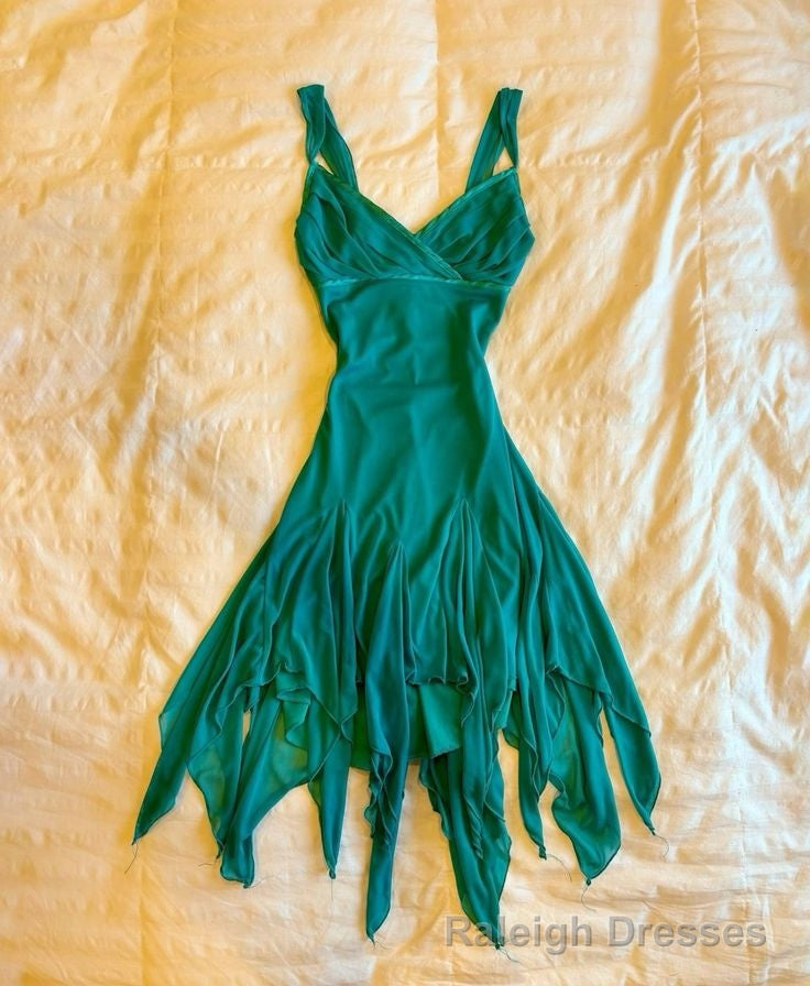 Chiffon Prom Dress Irregular Short Party Dress Homecoming Dress Main image