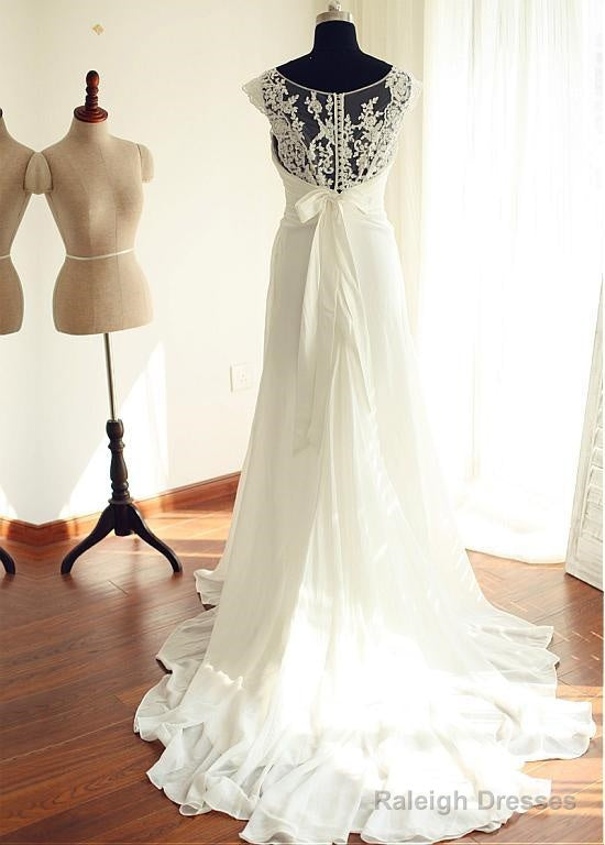 Chiffon Wedding Dress, Bridal Gown ,Dresses For Brides Secondary image