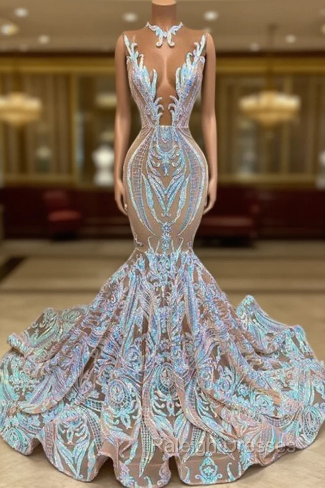 Classic Mermaid Lace Floor-Length Prom Dress On Sale Main image