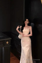 Classy A Line Spaghetti Straps Floral Lace Ivory Prom Dresses Birthday Outfits Evening Gown