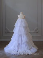 Classy Mermaid High Neckline Sequin Ruffles Long Evening Dress Prom Dresses