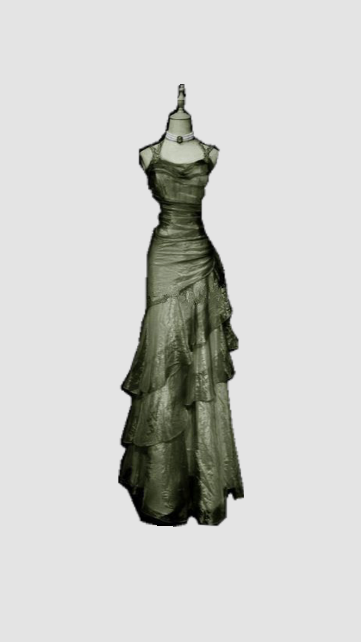 Classy Mermaid Spaghetti Straps Green Prom Dress Long 18Th Birthday Outfit Senior High School Dance Prom Dresses