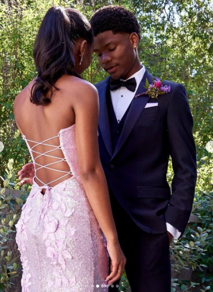 Classy Mermaid Sweetheart Lilac Sequin Slit Long Prom Dresses Prom Dress