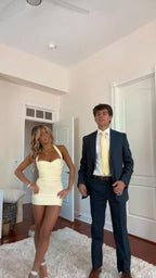 Classy Sheath Sweetheart Neck Yellow Short Mini Prom 8Th Grade Homecoming Dress Middle School Hoco Court Dresses 21St Birthday Dresses Hoco Outfits