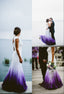 Colored Wedding Dress Purple And White Wedding Dresses Ombre Wedding Dresses Prom Dresses
