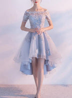Custom Lovely Tulle Homecoming Dress Prom Dress Cute Prom Dresses