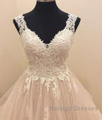Custom Made Tulle Lace Long Prom Gown, Lace Evning Dress