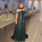 Customized Special Occasion Dress Long Sequins Prom Dresses Luxury Dress Sharon Happy Evening Dresses