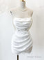 Cute A Line White Strapless Homecoming Dress 18Th Birthday Outfits