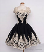 Cute Ball Gowns Tulle Lace Applique Short Prom Dresses Bridesmaid Dresses