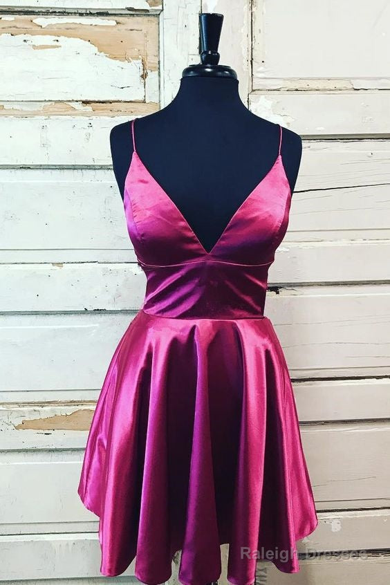 Cute Homecoming Dress,Spaghetti Straps Homecoming Dress,A-Line Homecoming Dress