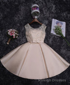 Cute Lace Sequins Short Prom Dress, Homecoming Dress