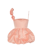 Cute Pink Ruffles Short Prom Dresses Homecoming Dresses