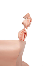 Cute Pink Ruffles Short Prom Dresses Homecoming Dresses