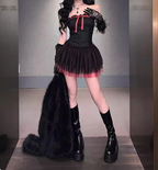 Cute Purple Satin Tulle 17Th Birthday Homecoming Dress