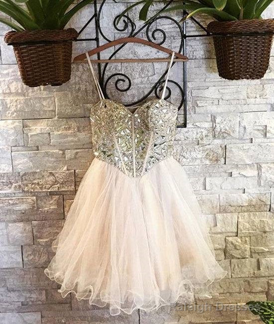 Cute Sweetheart Tulle Short Prom Dresses Homecoming Dresses