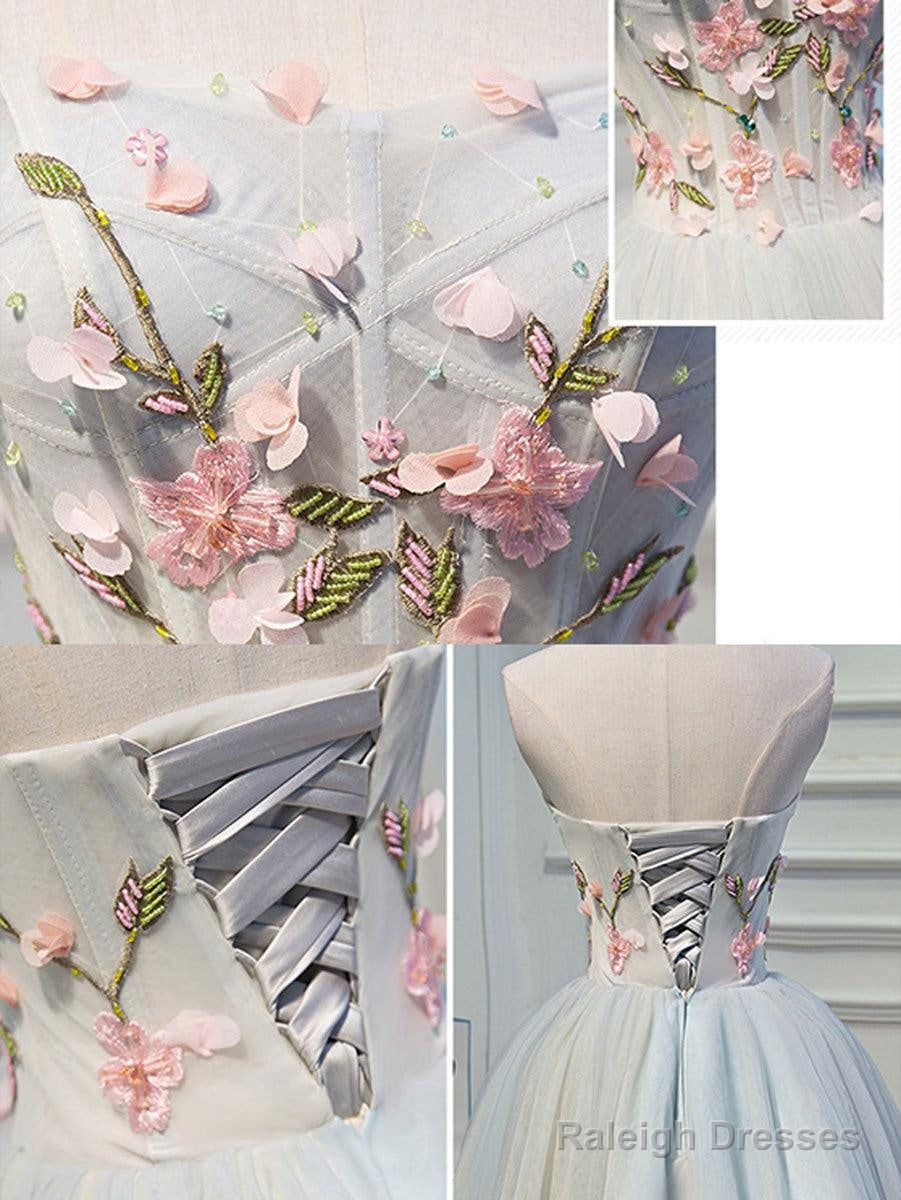 Cute Tulle Short Lace Applique Short Prom Dresses Tulle Homecoming Dresses