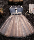 Cute Tulle Short Prom Dress For Teens, Homecoming Dress
