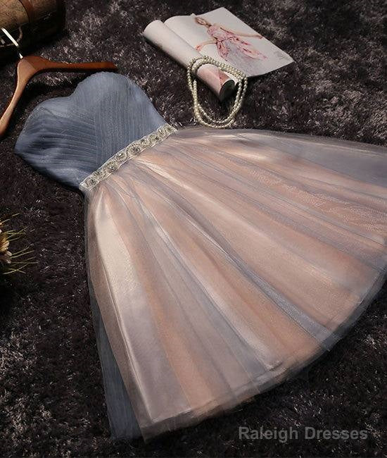 Cute Tulle Short Prom Dress For Teens, Homecoming Dress